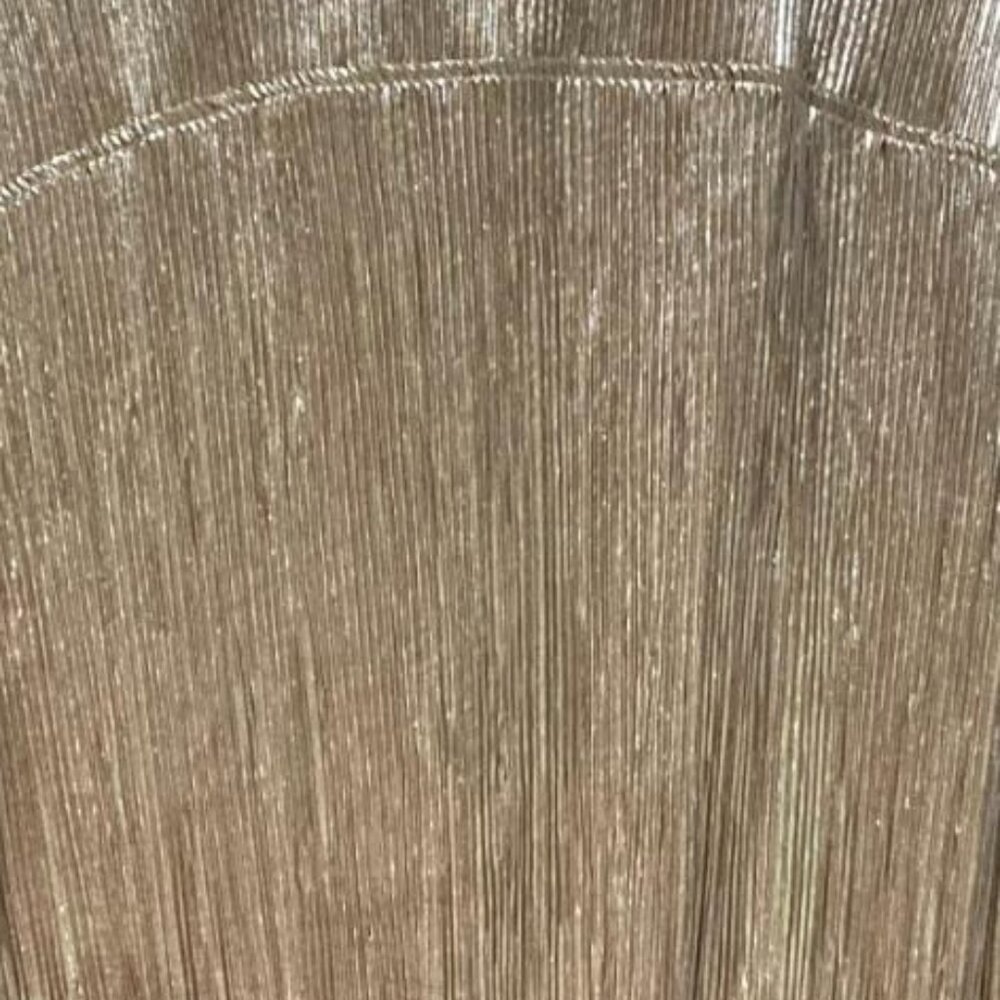 Zara Shimmer Metallic Bomber Jacket Size M - Picture 3 of 11